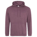 Felpa College Hoodie dusty purple / XS - personalizzabile con logo