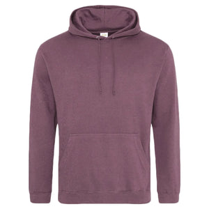 Felpa College Hoodie dusty purple / XS - personalizzabile con logo