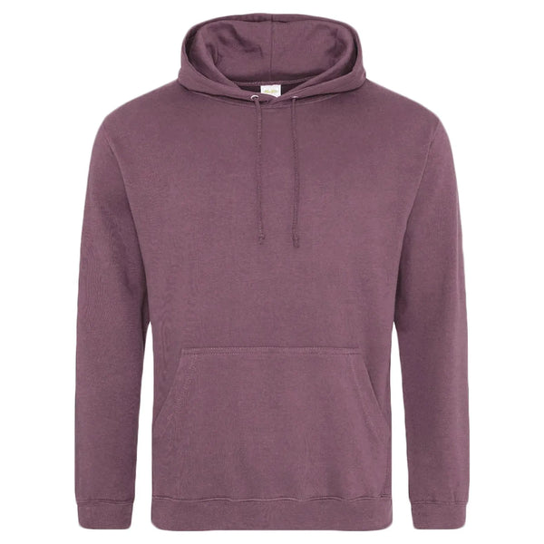 Felpa College Hoodie dusty purple / XS - personalizzabile con logo