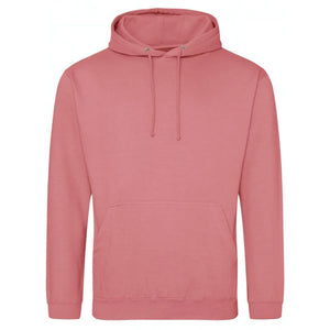 Felpa College Hoodie dusty rose / XS - personalizzabile con logo