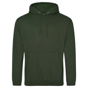 Felpa College Hoodie forest green / XS - personalizzabile con logo