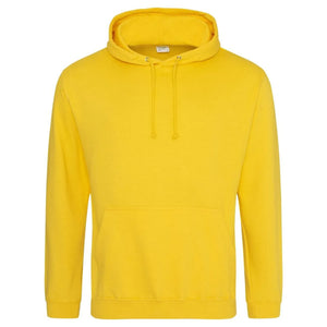 Felpa College Hoodie gold / S - personalizzabile con logo