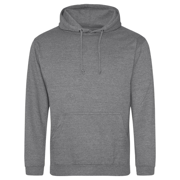 Felpa College Hoodie graphite heather / XS - personalizzabile con logo