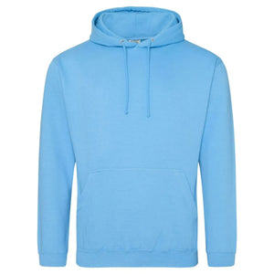 Felpa College Hoodie hawaiian blue / XS - personalizzabile con logo