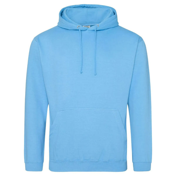 Felpa College Hoodie hawaiian blue / XS - personalizzabile con logo