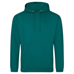 Felpa College Hoodie jade / XS - personalizzabile con logo
