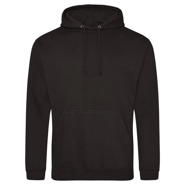 Felpa College Hoodie jet black / XS - personalizzabile con logo