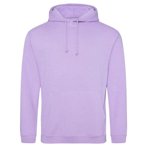 Felpa College Hoodie lavender / XS - personalizzabile con logo