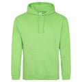 Felpa College Hoodie lime green / S - personalizzabile con logo