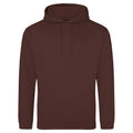 Felpa College Hoodie marrone / XS - personalizzabile con logo