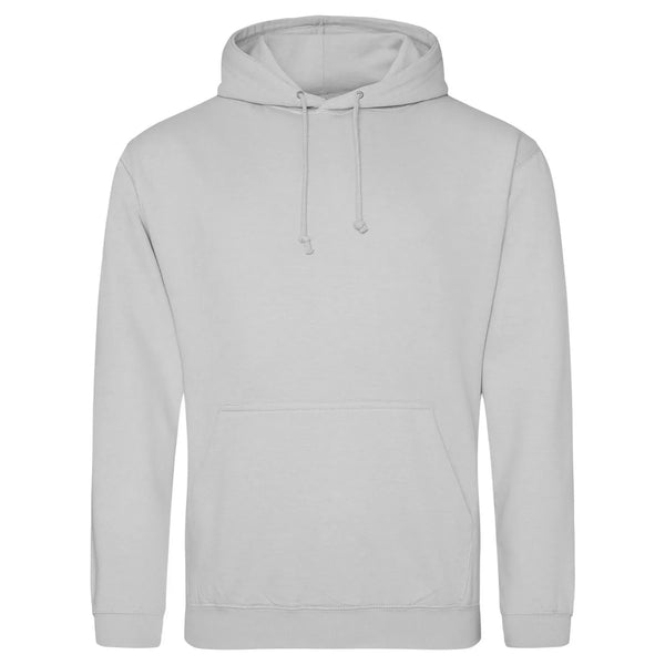 Felpa College Hoodie moondust grey / S - personalizzabile con logo