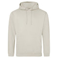 Felpa College Hoodie natural stone / XS - personalizzabile con logo