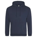 Felpa College Hoodie navy smoke / XS - personalizzabile con logo