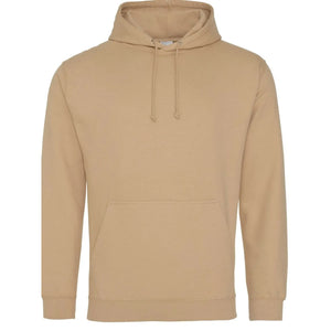 Felpa College Hoodie nude / XS - personalizzabile con logo