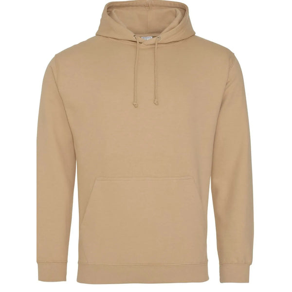 Felpa College Hoodie nude / XS - personalizzabile con logo