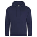 Felpa College Hoodie oxford navy / XS - personalizzabile con logo