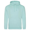 Felpa College Hoodie peppermint / XS - personalizzabile con logo