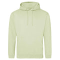 Felpa College Hoodie pistachio green / XS - personalizzabile con logo