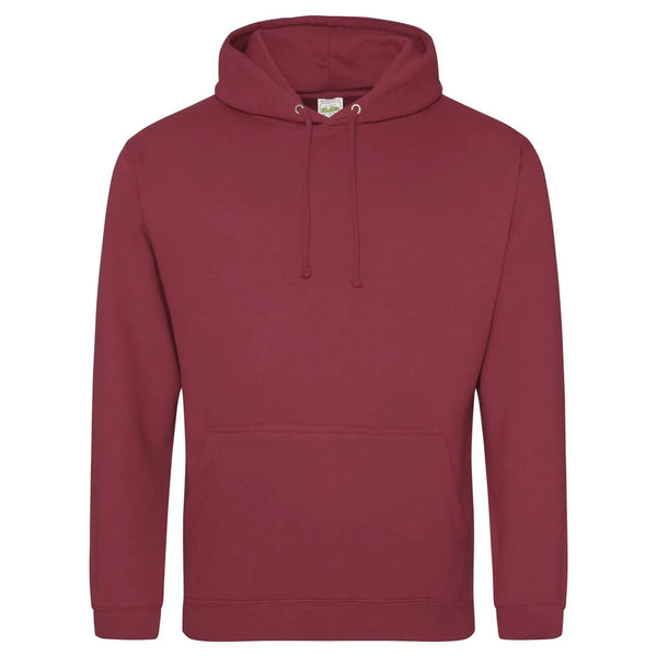 Felpa College Hoodie rosso / XS - personalizzabile con logo
