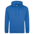 Felpa College Hoodie sapphire blue / XS - personalizzabile con logo