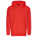 Felpa College Hoodie soft red / XS - personalizzabile con logo