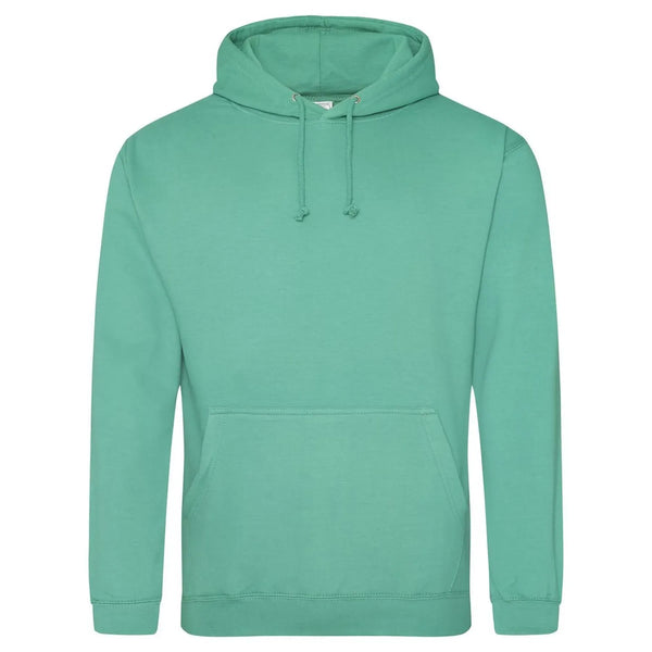 Felpa College Hoodie spring green / S - personalizzabile con logo
