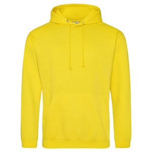 Felpa College Hoodie sun yellow / XS - personalizzabile con logo