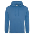 Felpa College Hoodie tropical blue / S - personalizzabile con logo