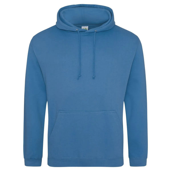Felpa College Hoodie tropical blue / S - personalizzabile con logo