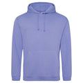 Felpa College Hoodie true violet / S - personalizzabile con logo