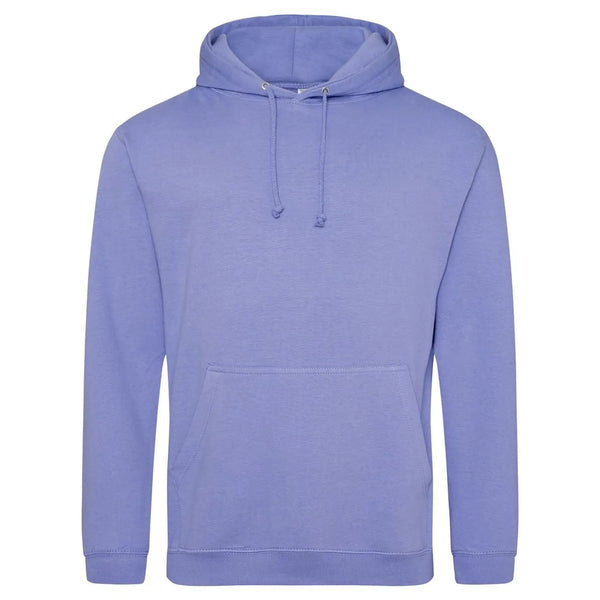 Felpa College Hoodie true violet / S - personalizzabile con logo