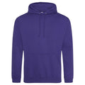 Felpa College Hoodie ultra violet / S - personalizzabile con logo