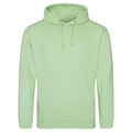 Felpa College Hoodie verde / XS - personalizzabile con logo
