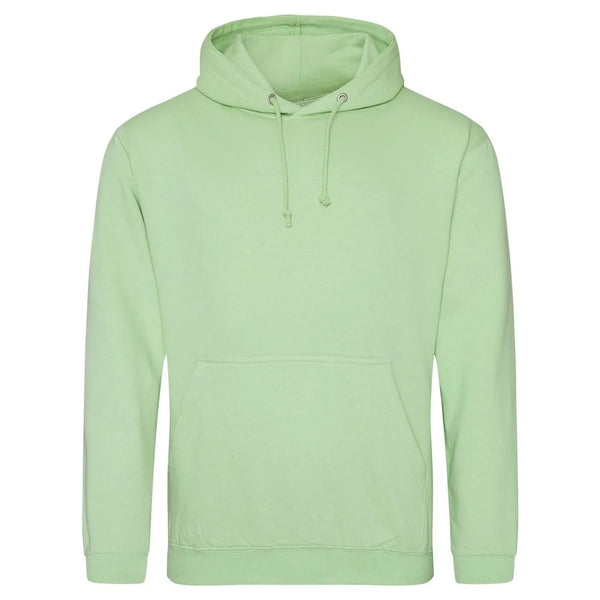 Felpa College Hoodie verde / XS - personalizzabile con logo