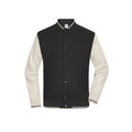 Felpa College- Unisex black/sandstone / XXS - personalizzabile con logo