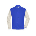Felpa College- Unisex blu / XXS - personalizzabile con logo