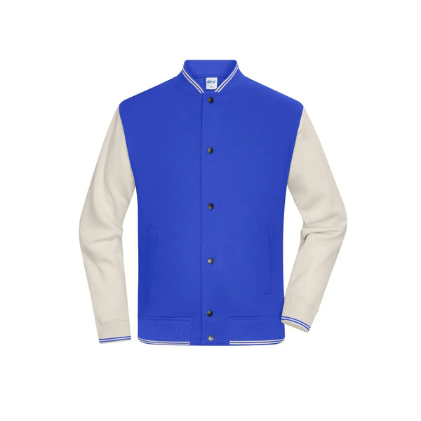 Felpa College- Unisex blu / XXS - personalizzabile con logo