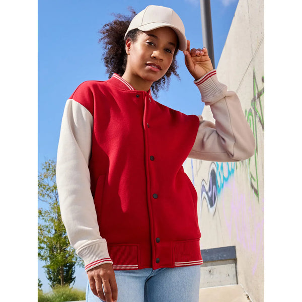 Felpa College- Unisex - personalizzabile con logo