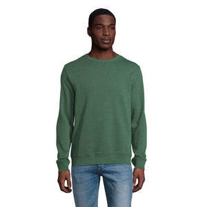Felpa Comet  280G verde / XS - personalizzabile con logo