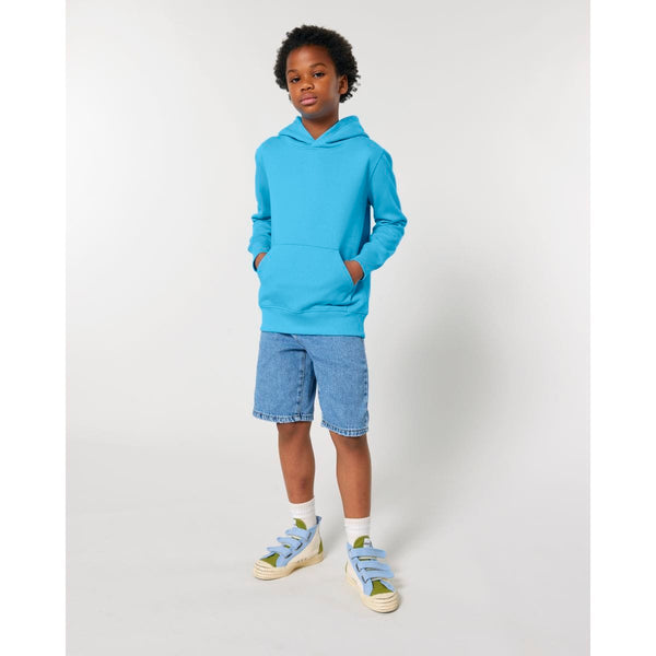 Felpa Con Cappuccio Bambino Iconic Mini Cruiser 2.0 azzurro / 9-11/134-146cm - personalizzabile con logo