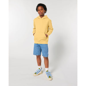 Felpa Con Cappuccio Bambino Iconic Mini Cruiser 2.0 giallo / 12-13/152-158cm - personalizzabile con logo
