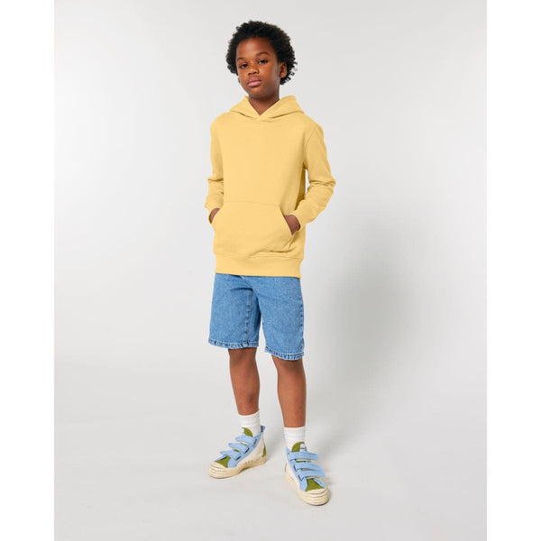 Felpa Con Cappuccio Bambino Iconic Mini Cruiser 2.0 giallo / 12-13/152-158cm - personalizzabile con logo