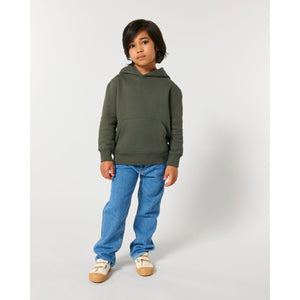 Felpa Con Cappuccio Bambino Iconic Mini Cruiser 2.0 kaki / 12-13/152-158cm - personalizzabile con logo
