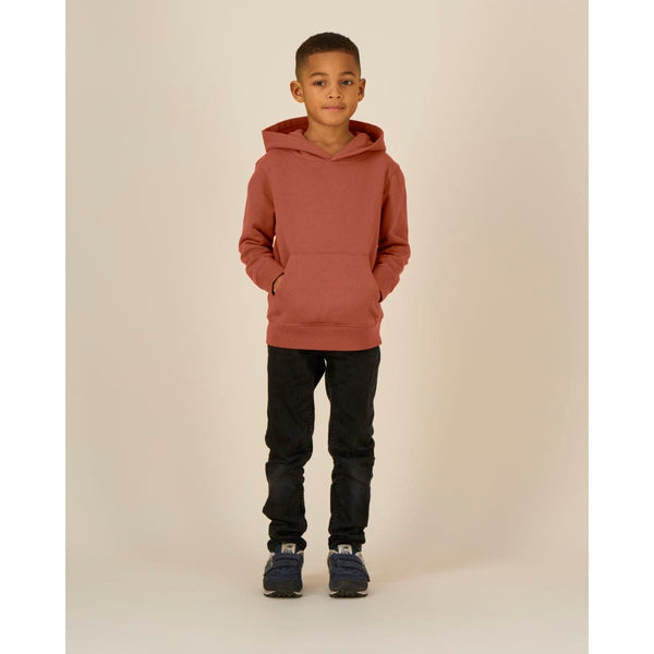 Felpa Con Cappuccio Bambino Iconic Mini Cruiser 2.0 marrone / 9-11/134-146cm - personalizzabile con logo