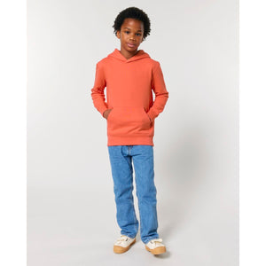 Felpa Con Cappuccio Bambino Iconic Mini Cruiser 2.0 rosso / 3-4/98-104cm - personalizzabile con logo