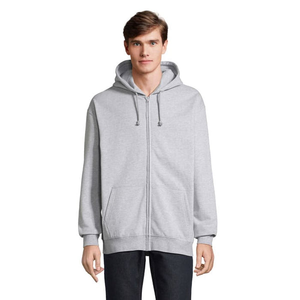 Felpa  Con Cappuccio Carter Grigio Melange 2 / XXS - personalizzabile con logo