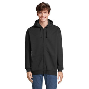 Felpa  Con Cappuccio Carter Nero / XXS - personalizzabile con logo