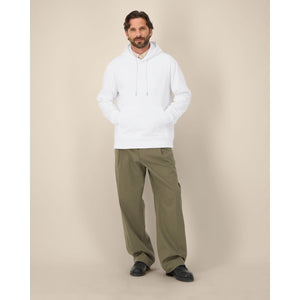 Felpa Con Cappuccio Da Uomo In Cotone Riciclato Stanley Gamechanger bianco / XXS - personalizzabile con logo