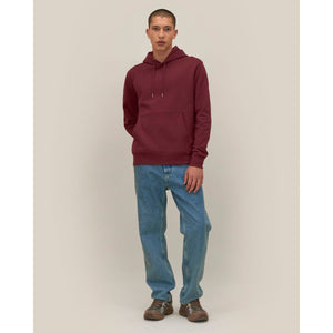 Felpa Con Cappuccio Da Uomo In Cotone Riciclato Stanley Gamechanger bordeaux / XXS - personalizzabile con logo