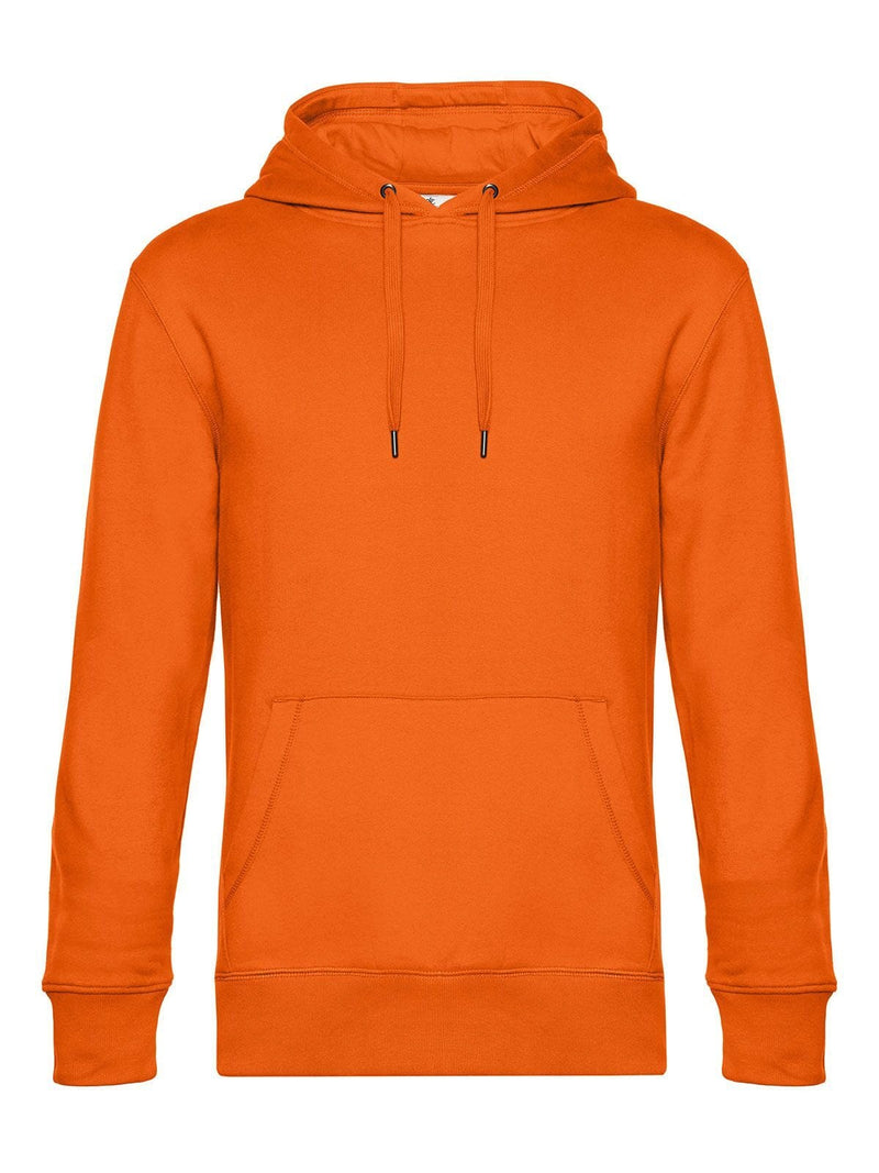 Felpa con cappuccio style arancione / XS - personalizzabile con logo